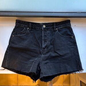 Rollas black Jean shorts